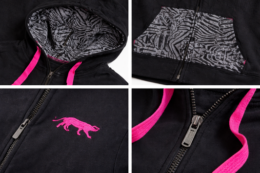Urban Panther Zip Hoodie