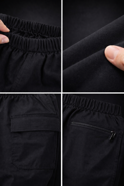 ShadowFit Cargo Jogger – Black